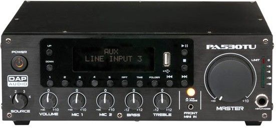 DAP-Audio PA-530TU - Verstärker, 30 W 100 V