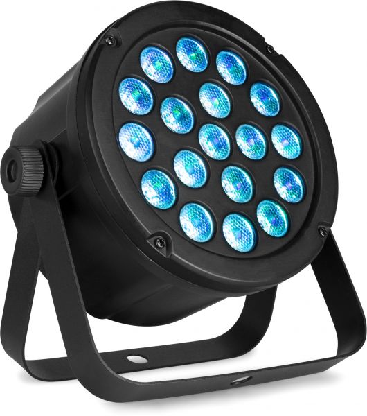 beamZ SlimPAR45 18x 3W 3-in-1 RGB LEDs DMX