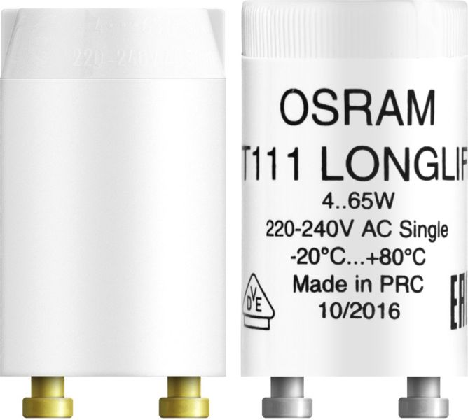 OSRAM-Starter für Einzelbetrieb bei 230 V AC ( ST 111, ST 171, ST 173) 111 LONGLIFE