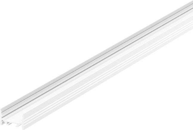 SLV GRAZIA 20, Aufbauprofil, LED, flach, gerillt, 3m, weiß