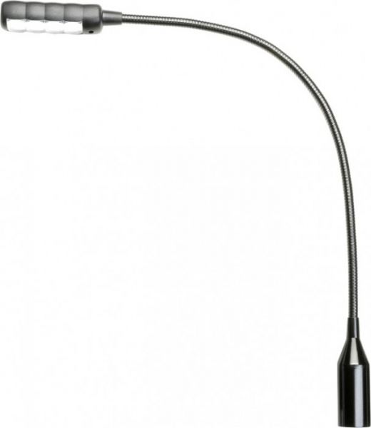 Adam Hall Stands SLED1ULTRAXLR 4 4-pol XLR Schwanenhalsleuchte