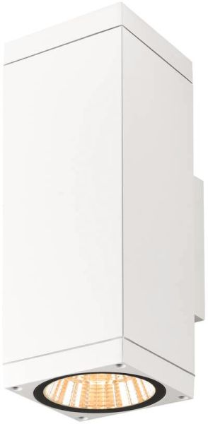 SLV THEO PRO L, Wandaufbauleuchte, up/down, DALI, P2, 2700 K, 30 W, touch, 24°, weiß