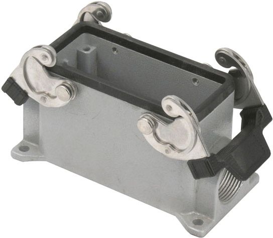 16/72 Pole Chassis Closed Bottom/Clips PG21 Grey