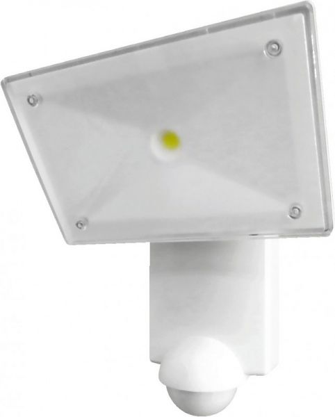MONACOR FO-671LED CREE-COB-LED-Flutlicht mit Bewegungssensor, weiß, 1000 l