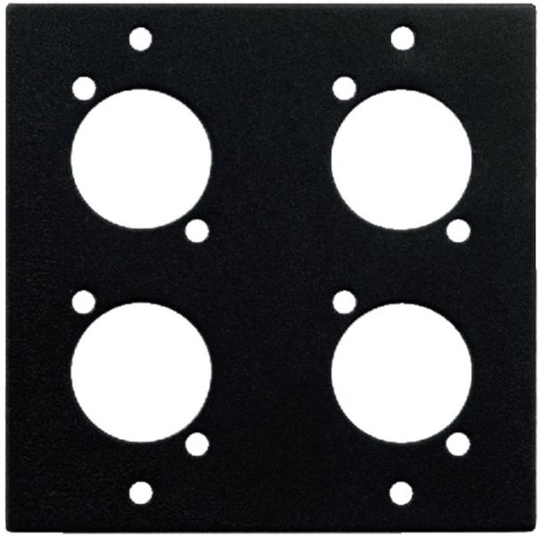 MONACOR RSP-24D 19" Adapterplatte