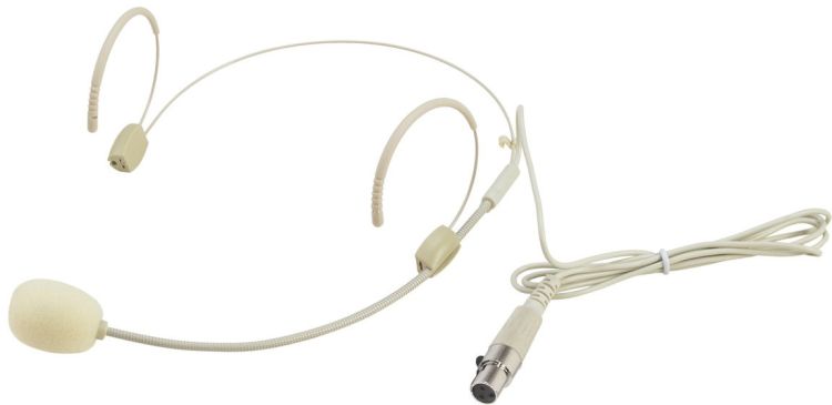 OMNITRONIC UHF-300 Kopfbügelmikrofon hautfarben