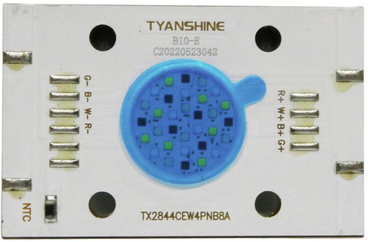LED COB 80W RGBW LED PFE-60 RGBW Profile Spot 9-25° (TX-2844RGBW80C)
