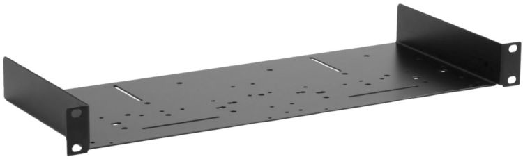 OMNITRONIC Trägereinschub 1/253 mit Bohrungen schwarz