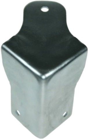 Adam Hall Hardware 4160 Ecke groß mit integrierter L-Ecke 66 mm