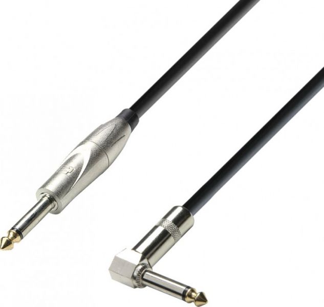 Adam Hall Cables K3 IPR 0300 Instrumentenkabel 6,3 mm Klinke mono auf 6,3