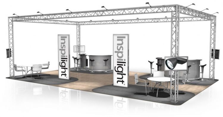 Messestand FD 33 - 10 x 6 x 3,5 m (LxBxH) - 60 m²