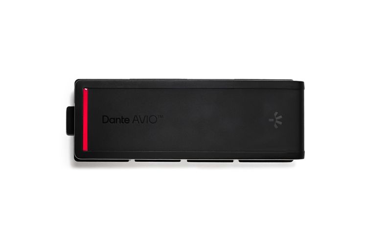 AVIO-A-2OUT-EB - Professionelle Dante®-Audioausgabe für Festinstallationen