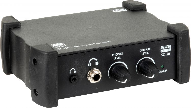 DAP-Audio SC-20 PC / MAC USB-Eingang - 2 x XLR-Ausgang
