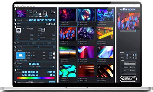 Arkaos MediaMaster Pro 6 Lizenz für Videosteuerungssoftware