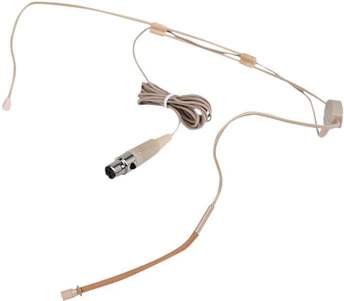 DAP-Audio EH-4 Head Microphone Skincolor detachable cable