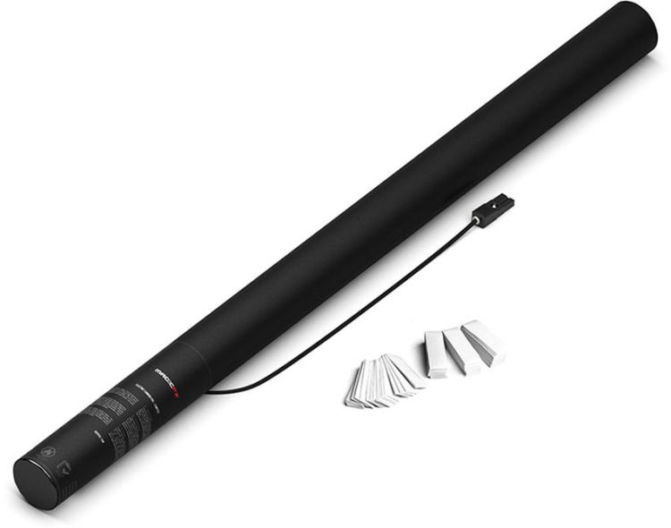 Magic FX Elektrische Konfettikanone PRO 80cm - Weiß