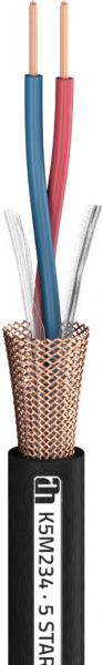 Adam Hall Cables 5 STAR M 234 - Mikrofonkabel 2 x 0,34 mm²