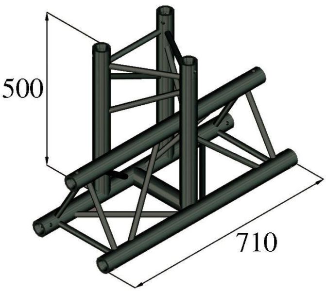 ALUTRUSS TRILOCK S-PAT-35 3-Weg-T-Stück