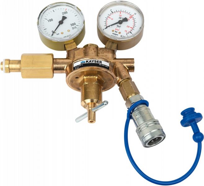 Showtec CO2 Q-Lock Regulator - 1 x Q-Lock, weiblich