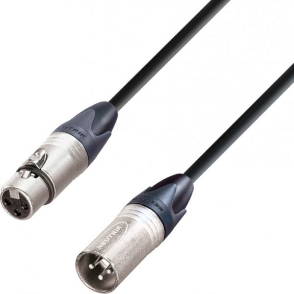 Adam Hall Cables K5 MMF 0100 Mikrofonkabel Neutrik XLR female auf XLR male