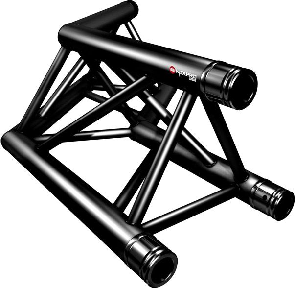 Naxpro-Truss FD 33 C23 135° 2 Weg Winkel
RAL9005 - Schwarz - Seidenmatt
