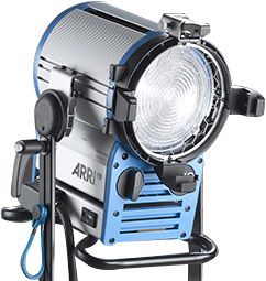 ARRI TRUE BLUE D12, Tageslicht, 1200W, MAN, VEAM, blau-silber