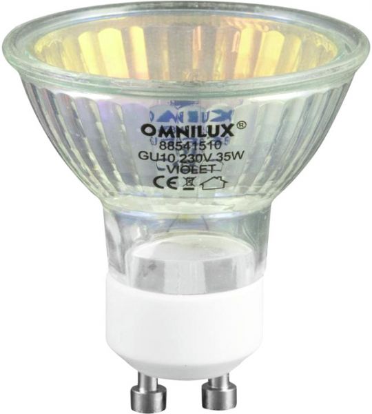 OMNILUX GU-10 230V/50W 1500h 25° violett