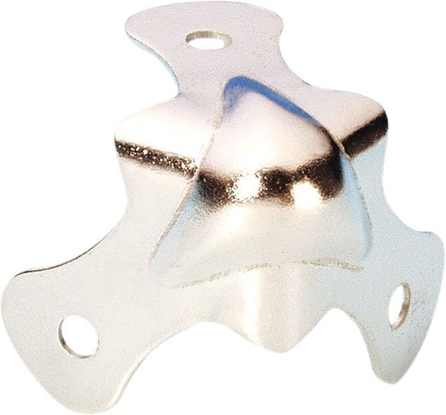 Adam Hall Hardware 4030 Kugelecke dreischenklig vernickelt