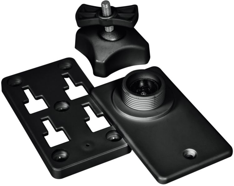 OMNITRONIC Wandhalterung für ODP-204/206 schwarz 2x