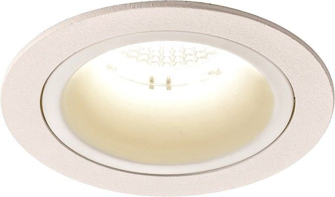 SLV NUMINOS® DL M, Indoor, luminaria empotrada de techo led blanco/blanco 4000 K 40° con