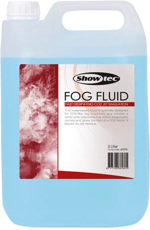 Showtec Fog Fluid Fast Dissipating - 5 l, Simulation eines CO2-Strahls