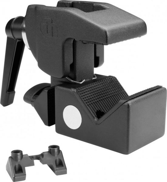 Adam Hall Accessories SUPER CLAMP MK2 - Universal Hook Clamp with Clamping Lever Black - VERSION 2