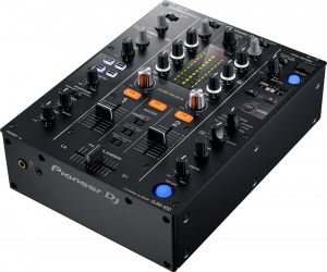 DJ mixer consoles