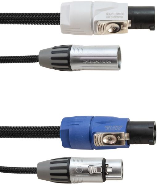 EUROLITE Kombikabel DMX P-Con/3 Pin XLR 3m