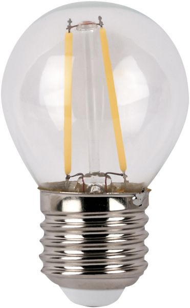 LED Bulb Clear WW 2W, non-dimmable