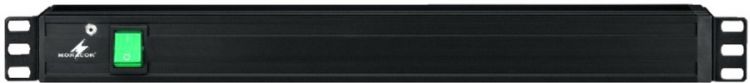 MONACOR RCS-85/SW Steckdosenleiste, 1HE