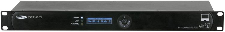 Showtec NET-8/5 - Artnet/Klingnet-Node mit 8 Kanälen, XLR, 5-polig
