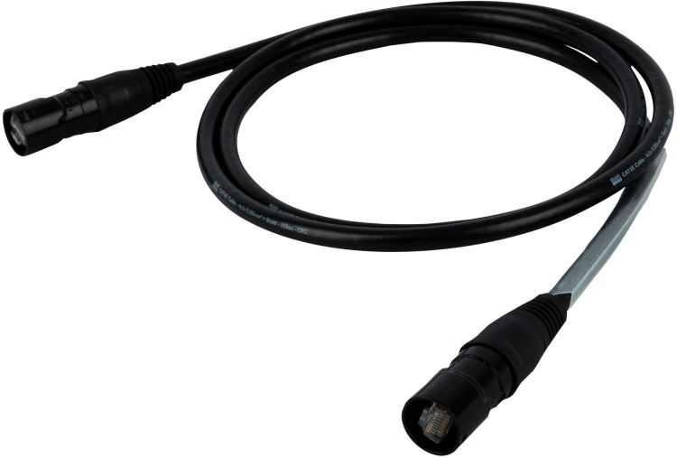 DAP-Audio FLR58 - CAT6E F-UTP Kabel mit Rean RCEM-Z Serie 1,5 m