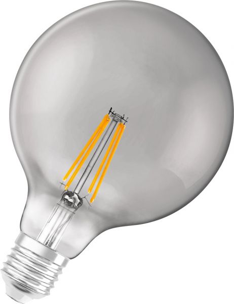 LEDVANCE Bluetooth SMART+ Globe LED Filament Lampe dimmbar (ex 48W) 6W / 2700K Warmweiß E27