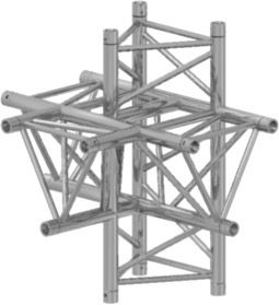 Prolyte X30D-C021 3-Punkt 5-Weg Kreuz Vertikal