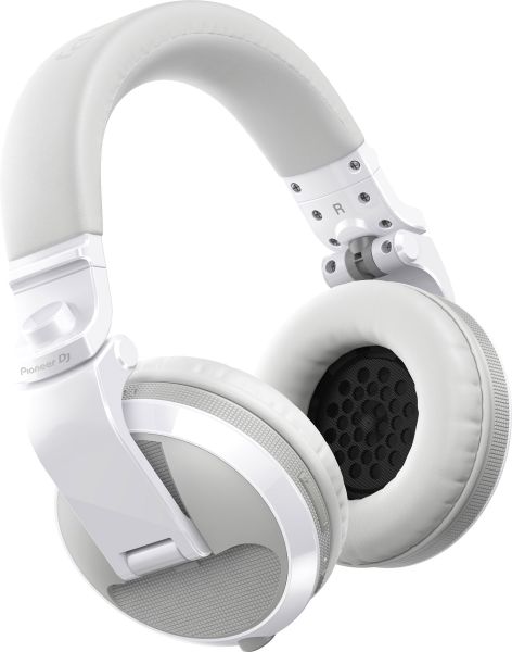 Pioneer DJ HDJ-X5BT-W Over-Ear-DJ-Kopfhörer mit Bluetooth-Technologie