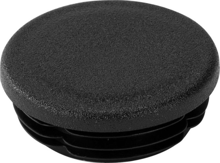 Riggatec Endkappe schwarz für 48,3 x 2,5-5,2 mm Rohr Rund