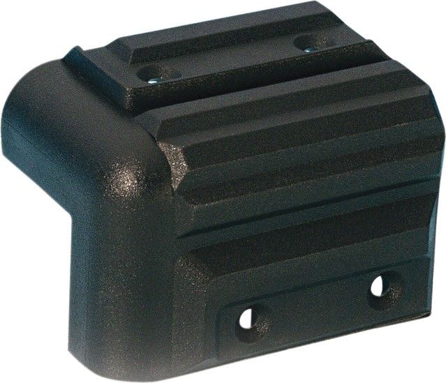 Adam Hall Hardware 4072 Boxenecke Kunststoff stapelbar schwarz