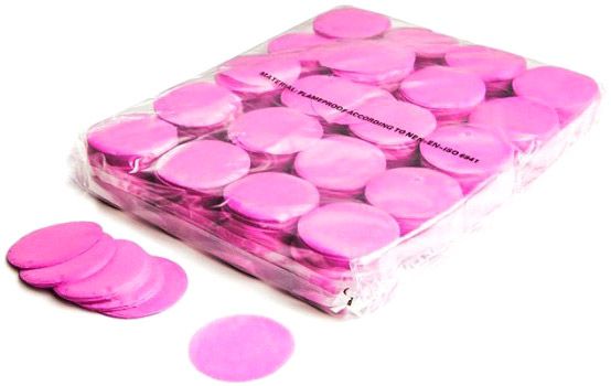 Magic FX Slowfall Konfetti Rund Ø 55mm - Pink 1kg