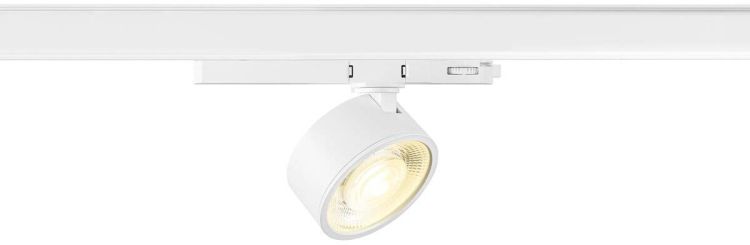 SLV KALU 2.0, 3~ Spot, PHASE, zylindrisch, 4000 K, 10 W, 36°, weiß