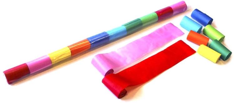 Magic FX Streamer 10m x 5cm - Bunt