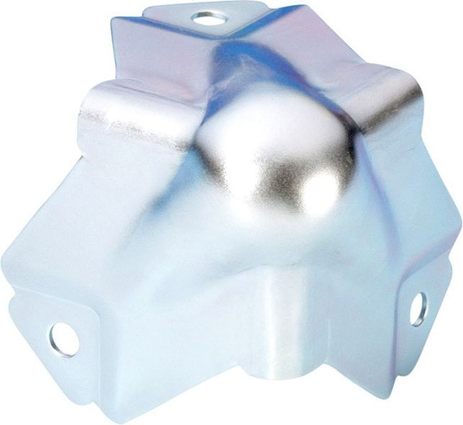Adam Hall Hardware 4119 Kugelecke mittel dreischenklig gekröpft 30 mm