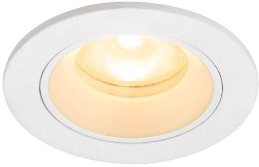 SLV NUMINOS® XS, Deckeneinbauleuchte, 3000 K, 55°, IP20, rund, weiß