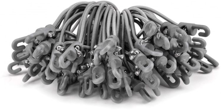 Riggatec Spannfix 4mm silbergrau 13cm 50 Stk.