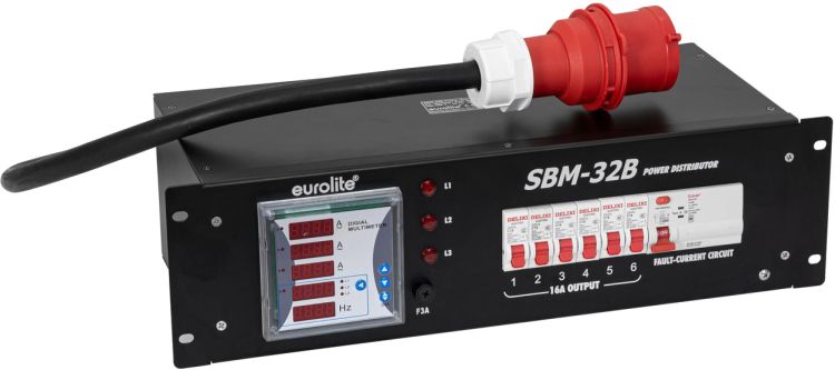 EUROLITE SBM-32B Stromverteiler